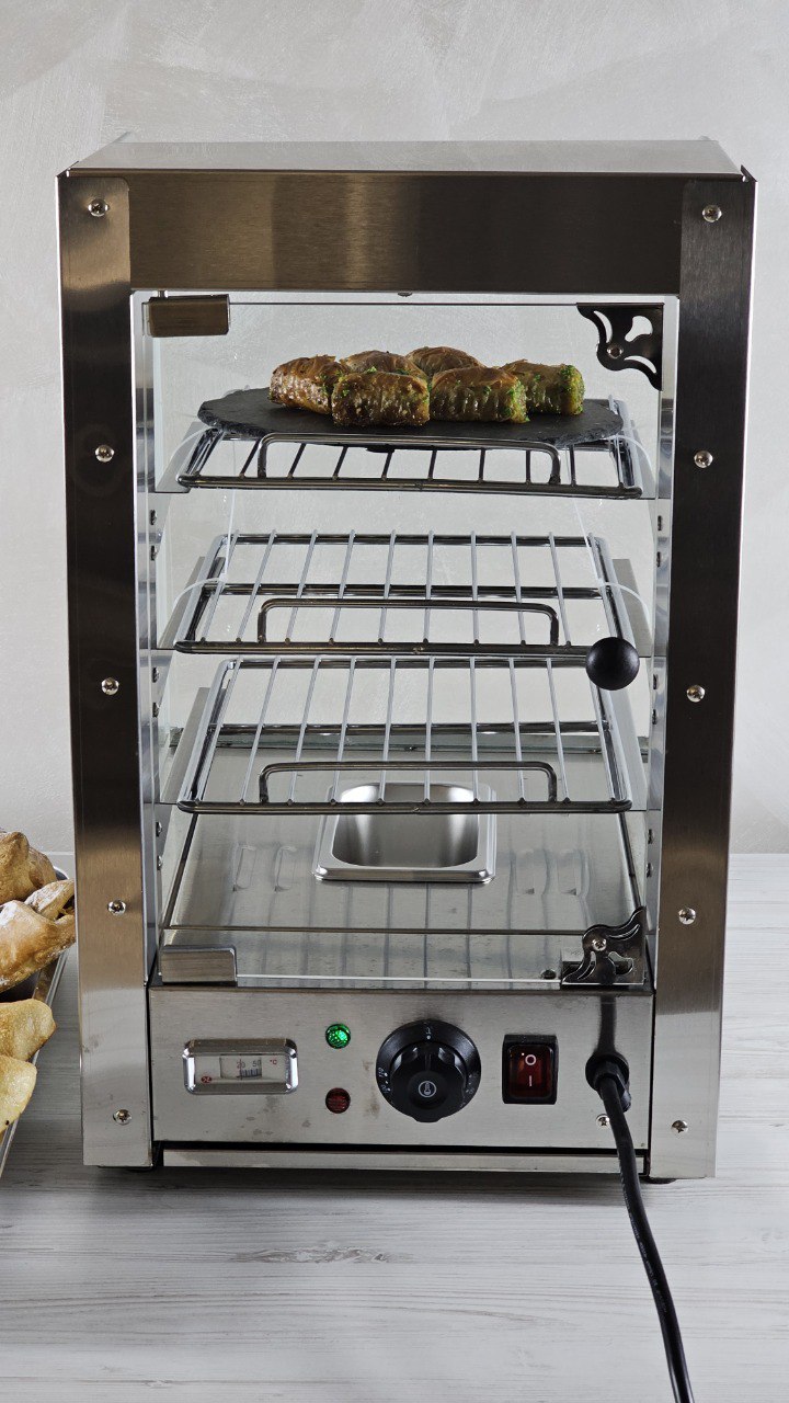 Теплова вітрина GoodFood WS100 STEEL